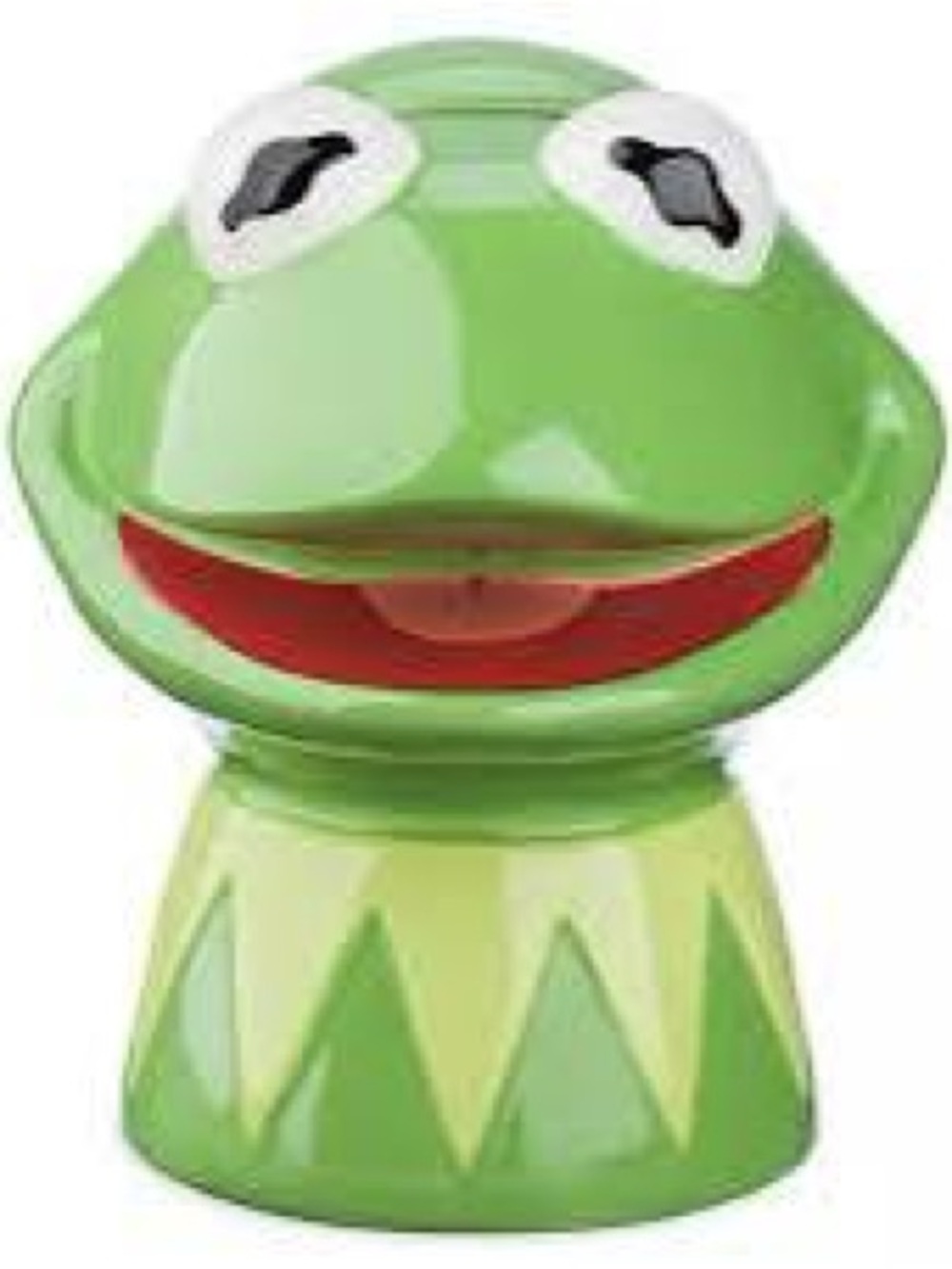 Disney Muppets Kermit the frog cookie jar NWT